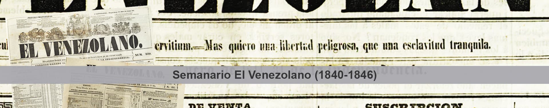 Semanario El Venezolano (1840-1846)