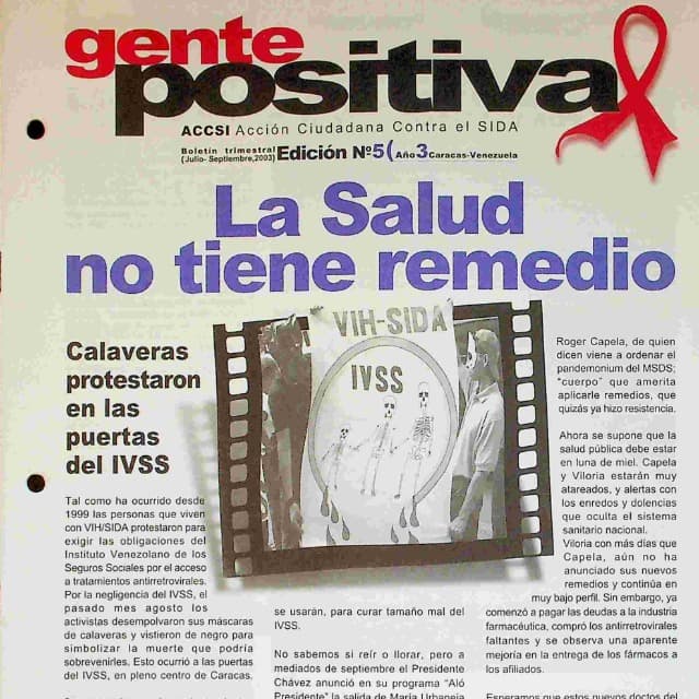 Gente positiva Jul-Sep 2003 N°5