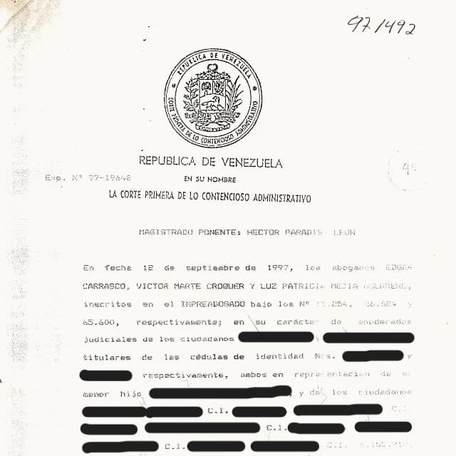 Corte I Contencioso Administrativo 97-19648 19